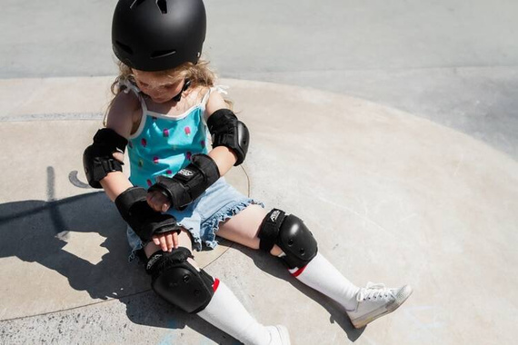 Ochraniacze REKD Junior Heavy Duty Triple Pad Set L Czarne