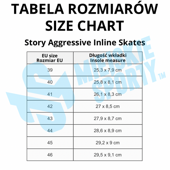 Rolki Agresywne Story Aggressive Inline Skates Czarny 