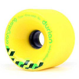 Koła do longboardu Orangatang Durian Wheels Żółty 75 mm 86A