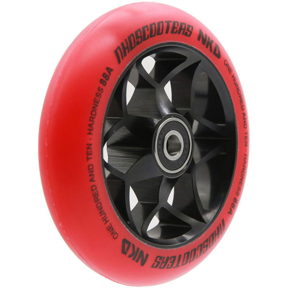 Koła do Hulajnogi NKD Goat Stunt Scooter Wheels Czarno-Czerwony 110 mm