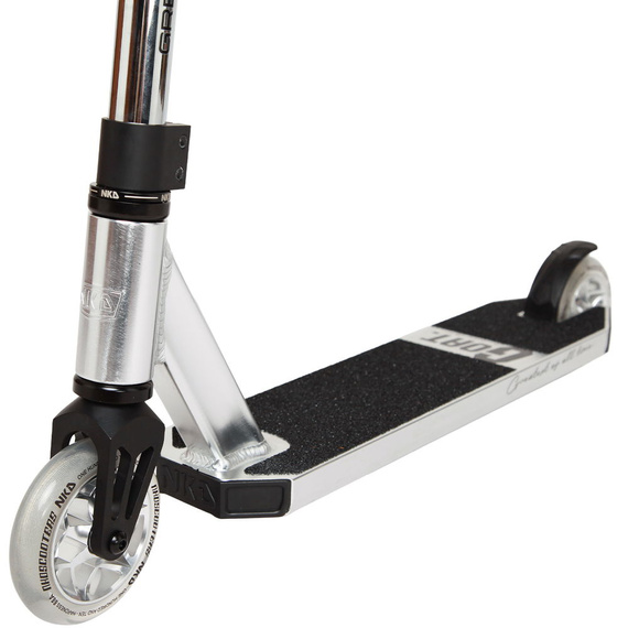 Hulajnoga Wyczynowa NKD GOAT Stunt Shiny Silver Srebrny wys. 83 cm