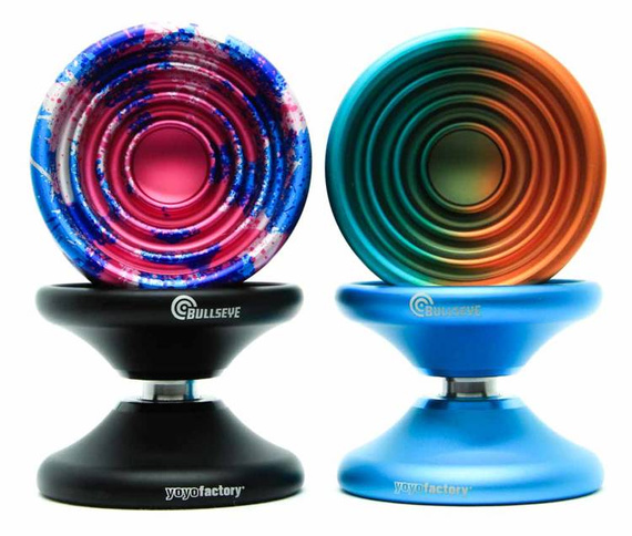 Yoyo Aluminiowe YoYoFactory Bullseye Niebieskie
