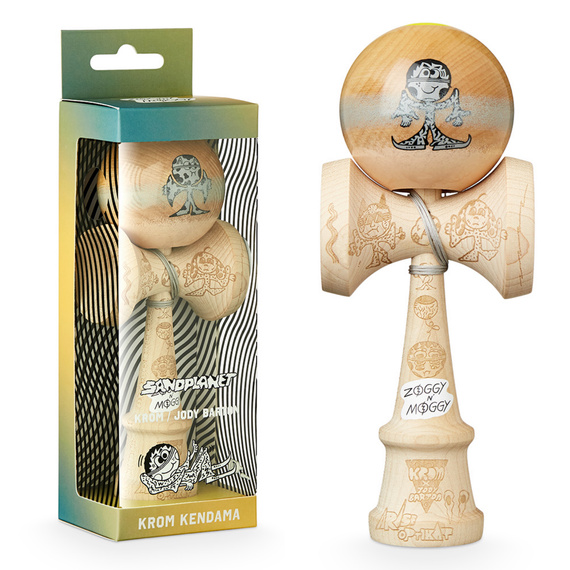 Kendama KROM Zoggy N’ Moggy Sandplanet 