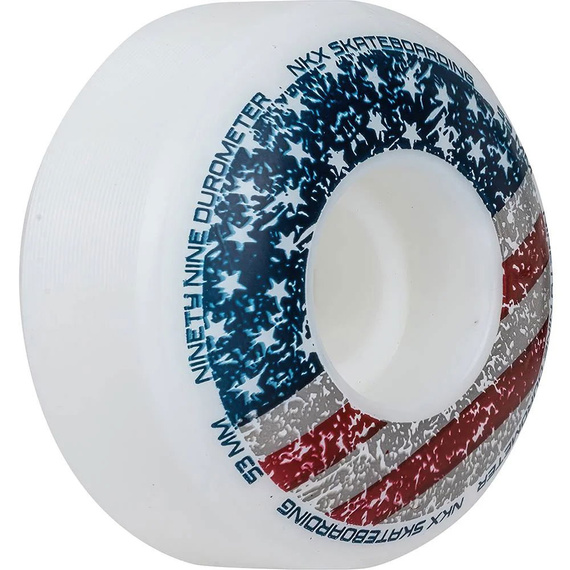 Kółka do deskorolki NKX Candy Series American Rouse Biały 53 mm 99A