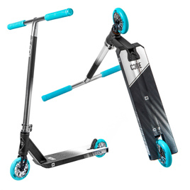 Hulajnoga Wyczynowa CORE CD1 Complete Stunt Scooter Chrome Błękitny wys. 81 cm