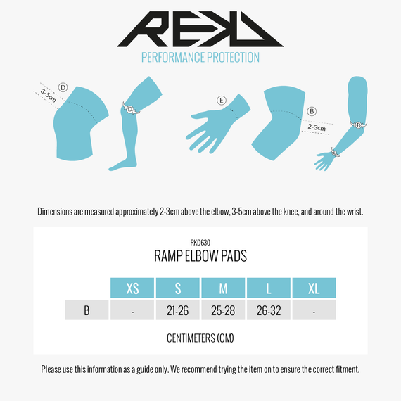 Ochraniacze na łokcie REKD Ramp Elbow Pads Czarny