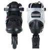 Rolki regulowane Story Motion Adjustable Inline Skates Czarno-Transparentny