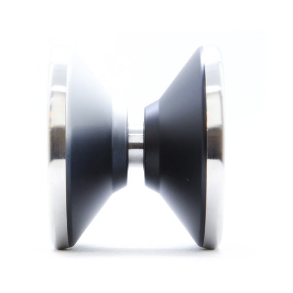Yoyo Metalowe dla Zaawansowanych YoYoFactory BiMetal Czarno-srebrne