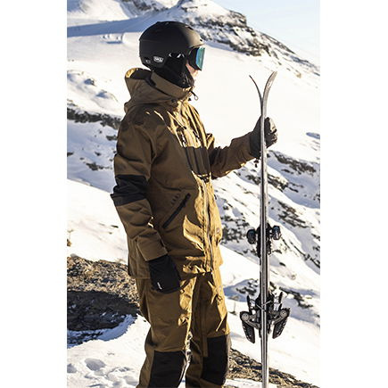 Kask na narty i snowboard NKX Nomad Snow Helmet Czarny 