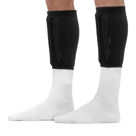 Ochraniacze na piszczele golenie krótkie REKD Energy Covert Shin Guards Short Czarny