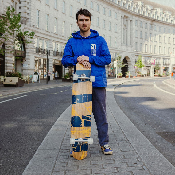 Longboard do Dancingu NKX Superior Dancing Longboard Olive Mango 44"