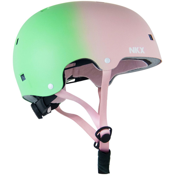 Kask Na Deskorolkę Hulajnogę NKX Brain Saver Peppermint Fade