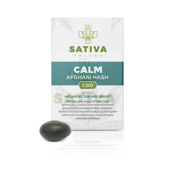 Haszysz CALM Afghani CBD Hash 1g 17% CBD