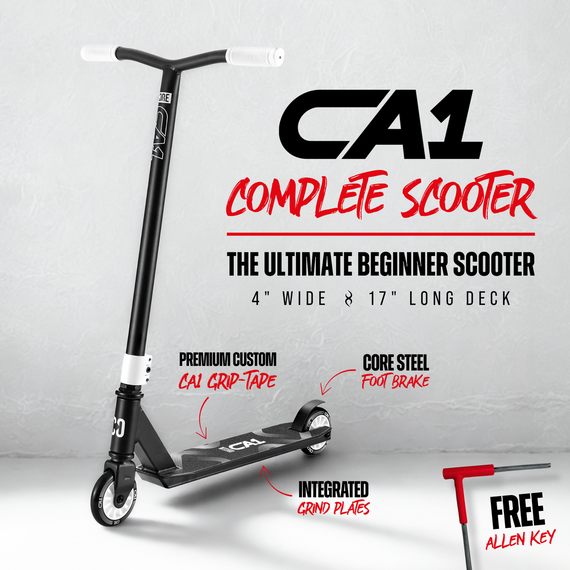Hulajnoga Wyczynowa CORE CA1 Complete Stunt Scooter Czarny wys. 81 cm