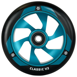 Koło do Hulajnogi Union Classic V2 Pro Scooter Wheel Czarno-Turkusowy 110 mm