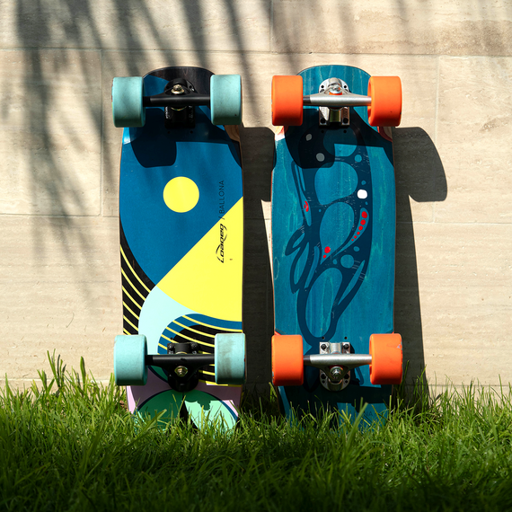 Deskorolka Cruiser Loaded Ballona Rumble Bee Cruiser Complete Moby 27.75″