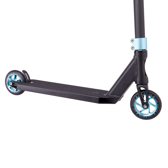 Hulajnoga Wyczynowa Striker Lux 5" Stunt Scooter Czarno-Turkusowy wys. 87 cm