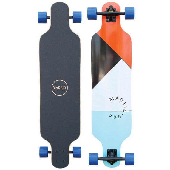 Longboard Madrid Trans Papercuts Top Mount 100 cm