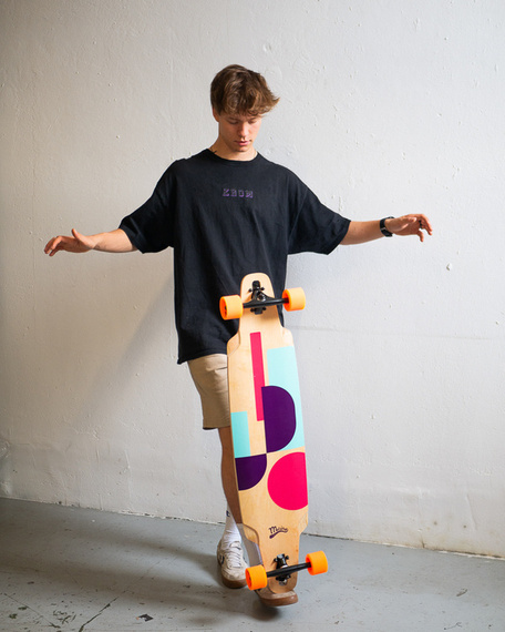 Main Pusher Longboard Pink 105 cm