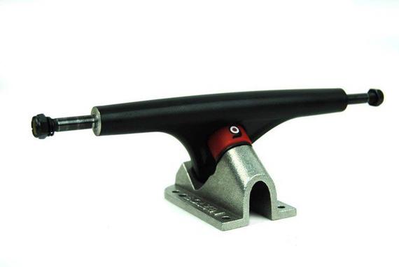 Trucki longboard Bolzen 180mm czarno-srebrne