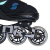 Rolki regulowane Story Motion Adjustable Inline Skates Czarno-Transparentny
