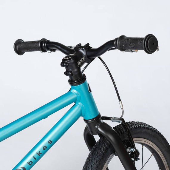 Superlekki rower dla dzieci KUbikes 16L Czarno-Czerwony