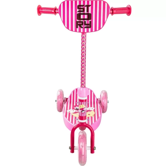 Hulajnoga Transportowa dla dzieci Story Mini Kids Różowa wys. 64 cm