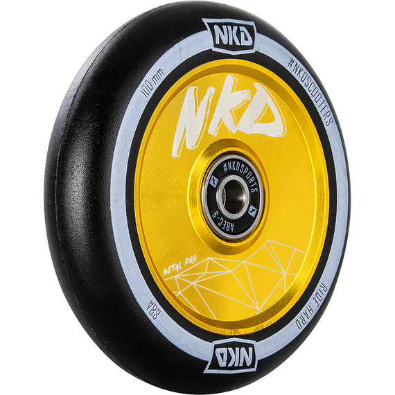 Koło do Hulajnogi NKD Metal Pro Złoty 100 mm