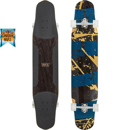 Longboard do Dancingu NKX Superior Dancing Longboard Czarno-Złoty 48.5"