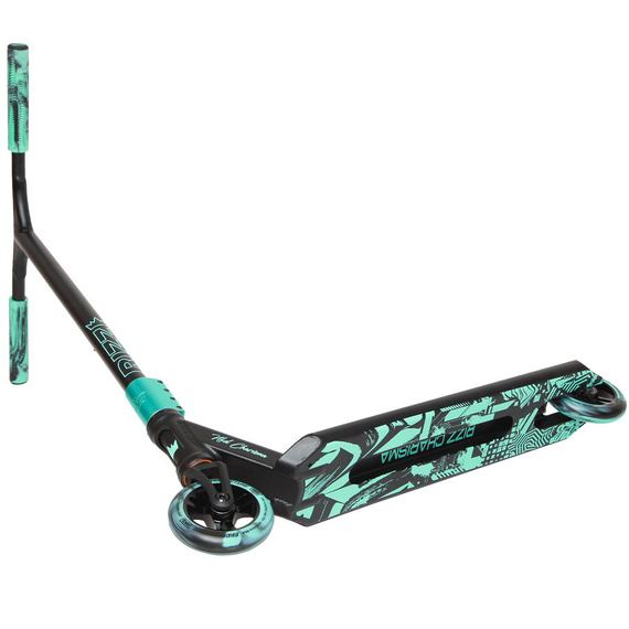 Hulajnoga Wyczynowa NKD RIZZ Stunt Scooter Miętowo-Czarny 85 cm