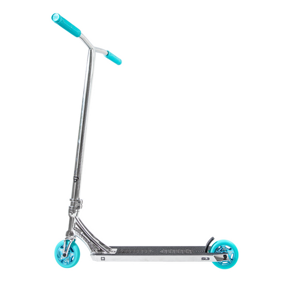 Hulajnoga Wyczynowa CORE SL3 Complete Stunt Scooter Chrome Teal wys. 92,5 cm