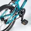 Superlekki rower dla dzieci KUbikes 16L Czarno-Czerwony