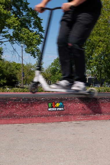 Zestaw naklejek Miejskie Sporty Sticker Pack Arkusz A4 (Wersja A)