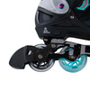 Rolki regulowane Story Motion Adjustable Inline Skates Czarno-Niebieski 