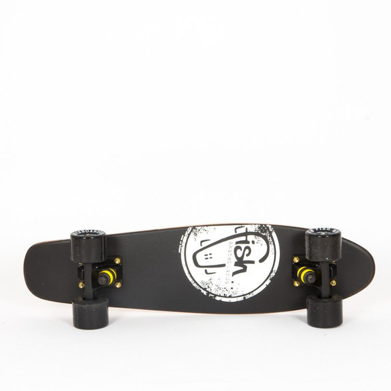Fish skateboards Wood Fish Black Logo/Black/Black
