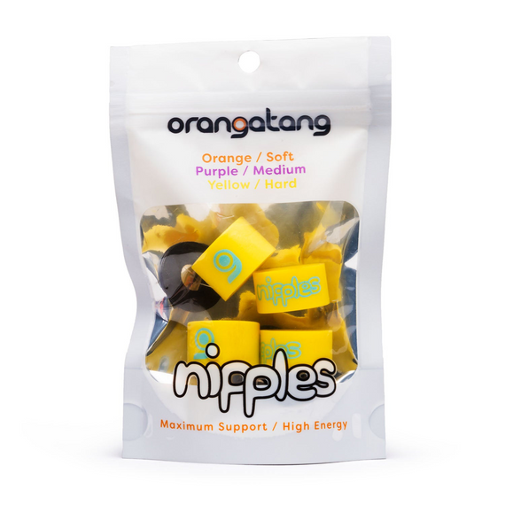 Gumki do trucków Orangatang Bushings Nipples Żółty 86A