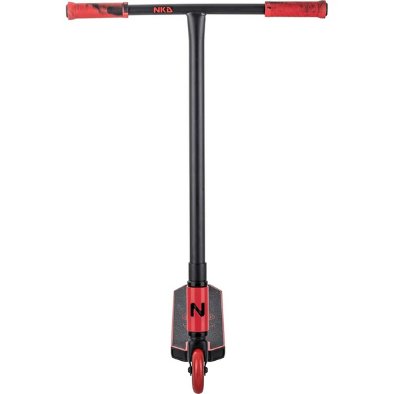 Hulajnoga Wyczynowa Aluminiowa Lekka dla młodych riderów NKD Next Generation Czerwono-Czarny wys. 79,4 cm