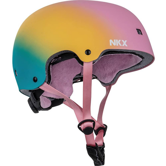 Kask Na Deskorolkę Hulajnogę NKX Brain Saver Pastel Fade