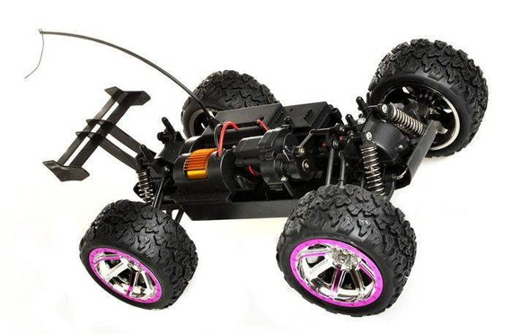 Samochód Zdalnie Sterowany RC Terenowy NQD Land Buster 1:12 Monster Truck RTR 2.4GHz Li-Ion 1500mAh 45km/h - Czerwony