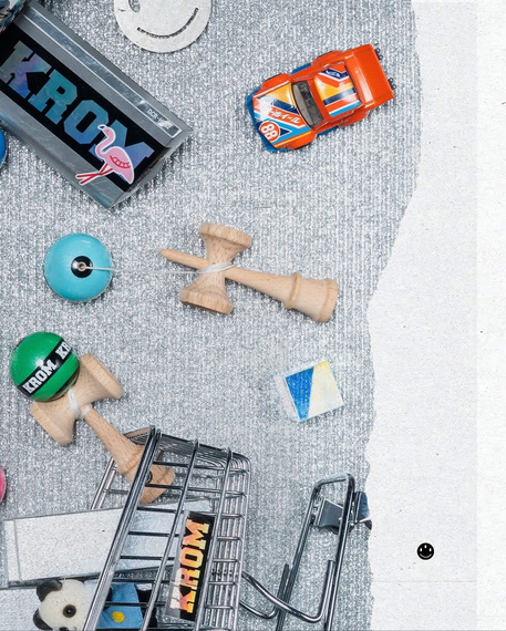 Kendama KROM Mikro Jasnozielony 