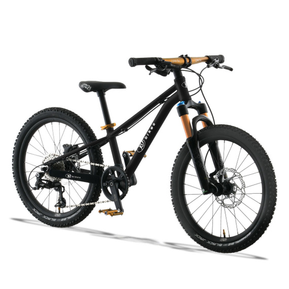 Superlekki rower dla dzieci KUbikes 20S DISC Czarno-Złoty