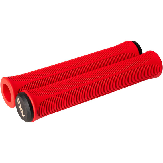 Gripy Rączki do Hulajnogi Wyczynowej NKD Mono Pro Stunt Scooter Grips Czerwony 165 mm