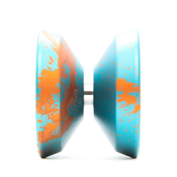 Yoyo Metalowe Yoyo CzechPoint Pivot - Aqua Orange White