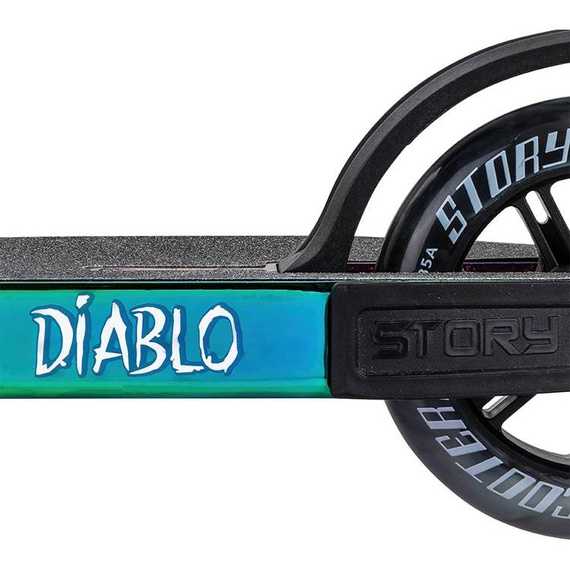 Hulajnoga Wyczynowa Story Diablo Tęczowa Wys. 78 cm