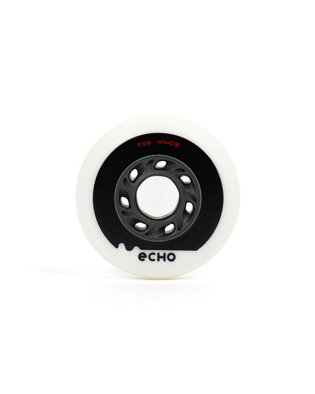 Kółka do rolek Echo Drift Wheels Biało-Szary 80 mm (4 szt.)