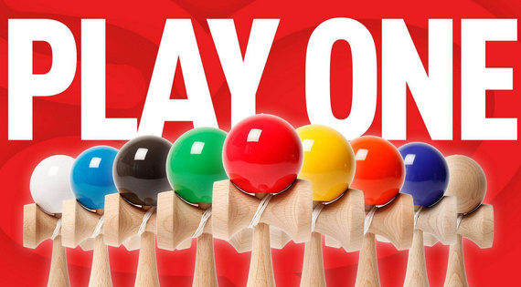 Kendama Europe Play One Czarny