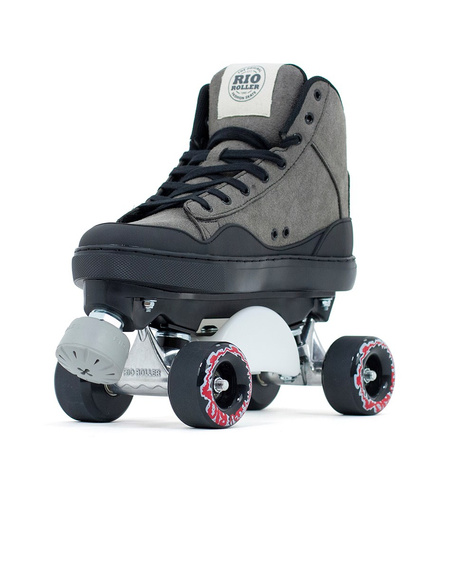 Wrotki Rio Roller Ramp Skate Quad Skates Szary