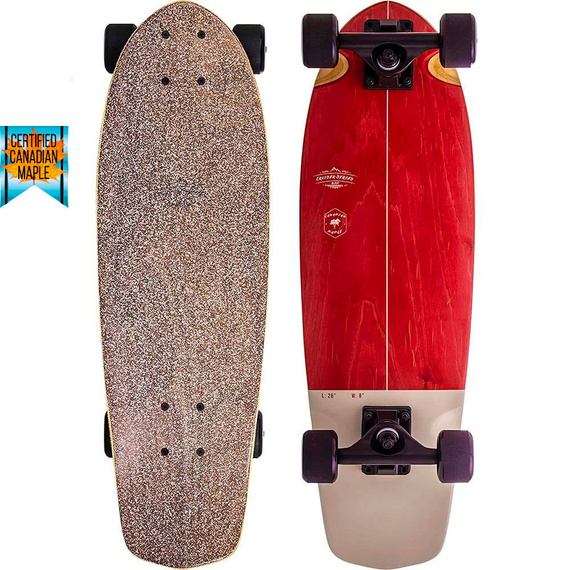 Deskorolka Cruiser NKX Classic Cruiser Biało-Czerwony 26"