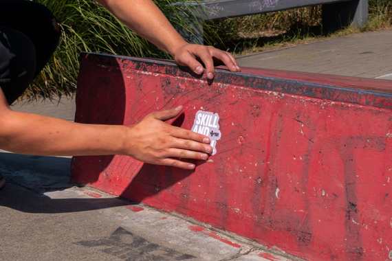 Zestaw naklejek Miejskie Sporty Sticker Pack Arkusz A4 (Wersja B)