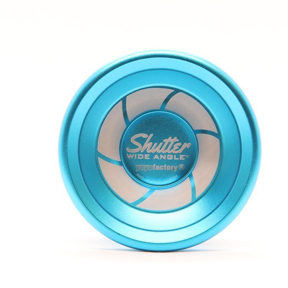 Yoyo Metalowe Yoyo YoYoFactory Shutter Wide Angle Aqua